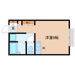 安倍川駅 徒歩26分 2階の物件間取画像